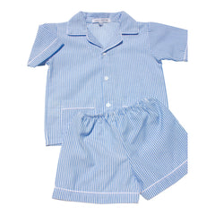 Blue Stripes PJ Set