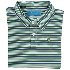 Long Sleeve Performance Polo - Forest