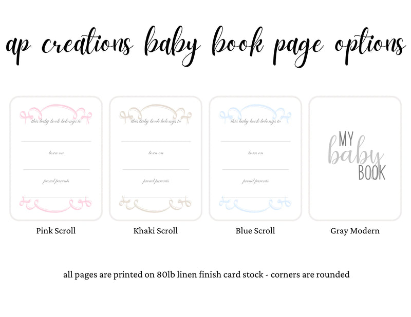 Personalized Baby Book - Silk Book w/ Silk Bow