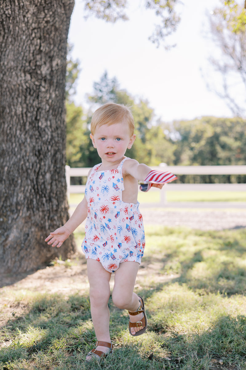 Patriotic Boy Bubble