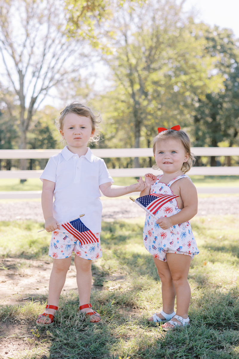 Patriotic Girl Bubble