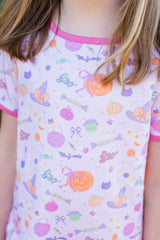 Peggie Peplum Legging Set - Tricks & Treats