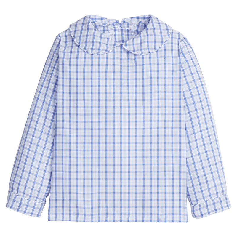 Peter Pan Shirt - Woodberry Plaid