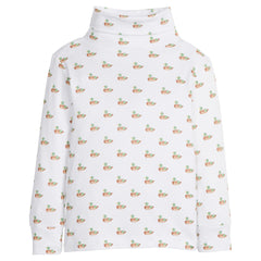 Mallard Printed Turtleneck