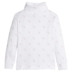 Unicorn Printed Turtleneck
