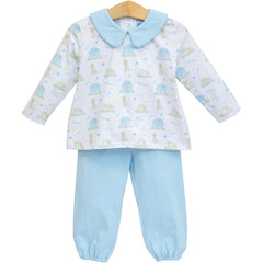 Boy Puppy Pals Pants Set