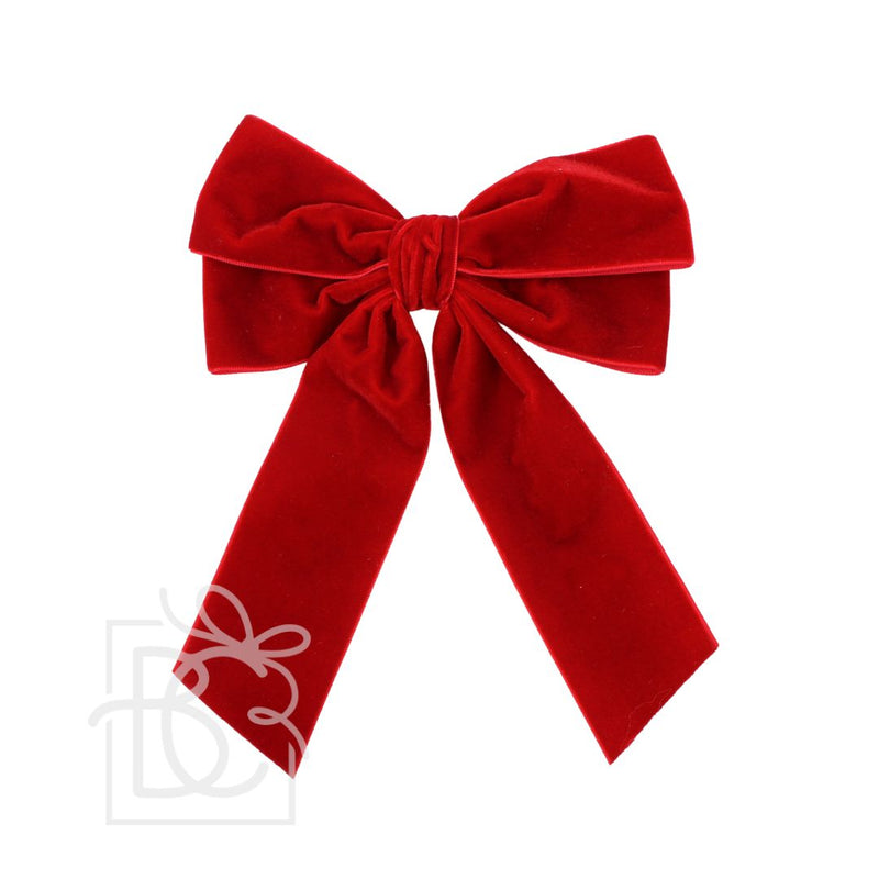 Double Velvet Bow - More Colors