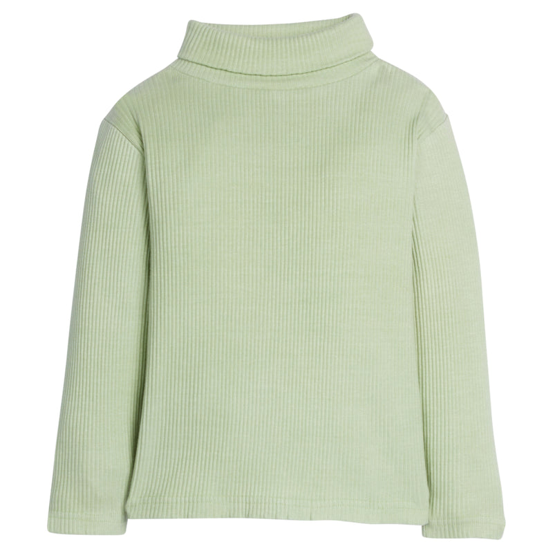 Ribbed Turtleneck - Pistachio