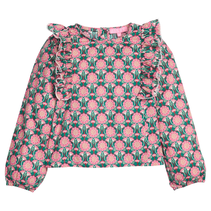 Ruffle Blouse - Andover Vines