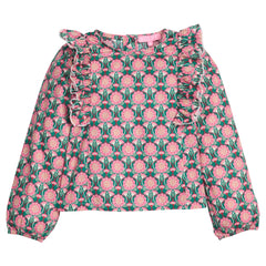 Ruffle Blouse - Andover Vines