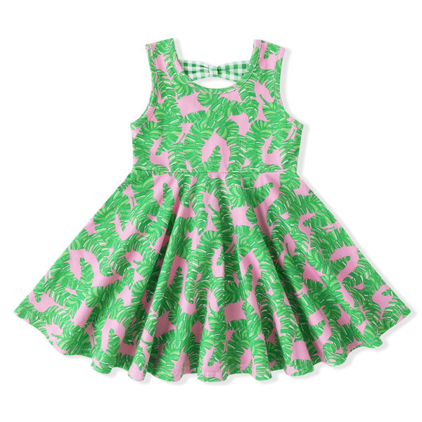 Beverly Palm Flair Dress