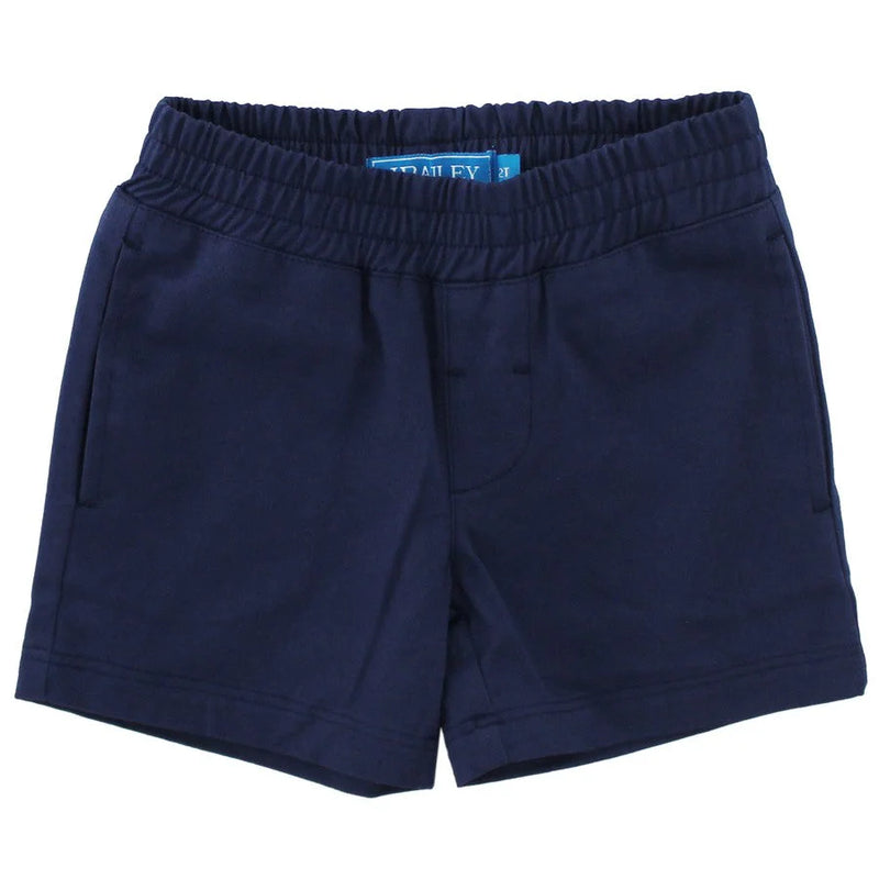Seaside Pull On Short - Navy | The Little Lane Shop