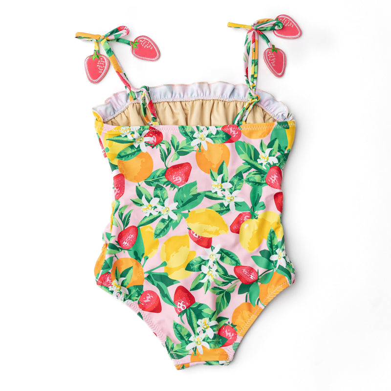 Fruit Punch Smocked One Piece Swimsuit