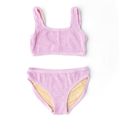 Crinkle 2 Piece Swim - Lavender