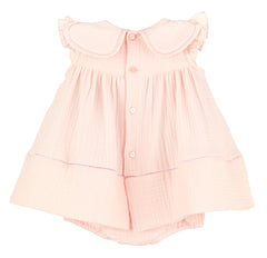 Cuddle Cotton Petal Float Dress - Pink