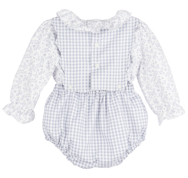Check Scallop Overall