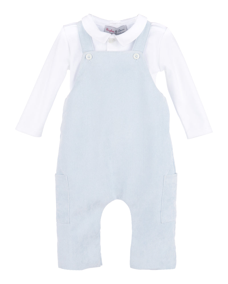 Blue Corduroy Longall
