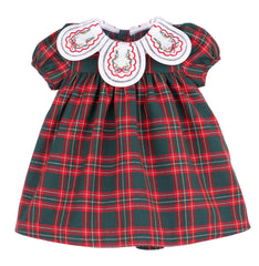 Holiday Plaid Petal Float Dress