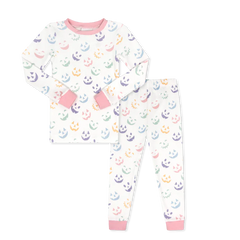 Sweet Pea PJ Set - Park Pink