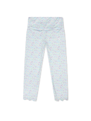 Sadie Scallop Legging - Frosted Floral