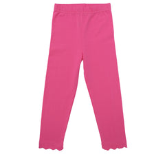 Scallop Leggings - Pink