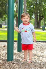 School Supplies Train Short Set