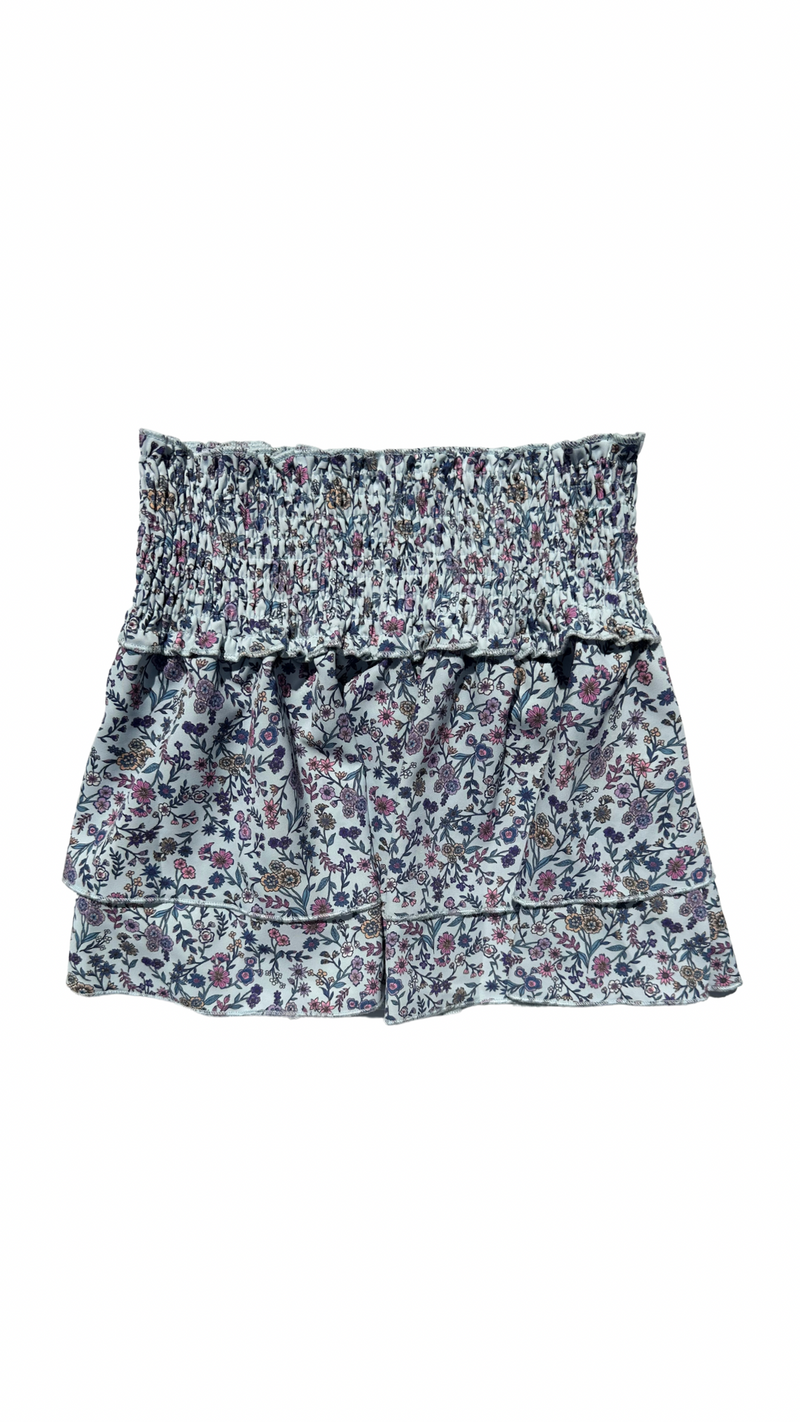 Scottie Skirt - Plum Floral