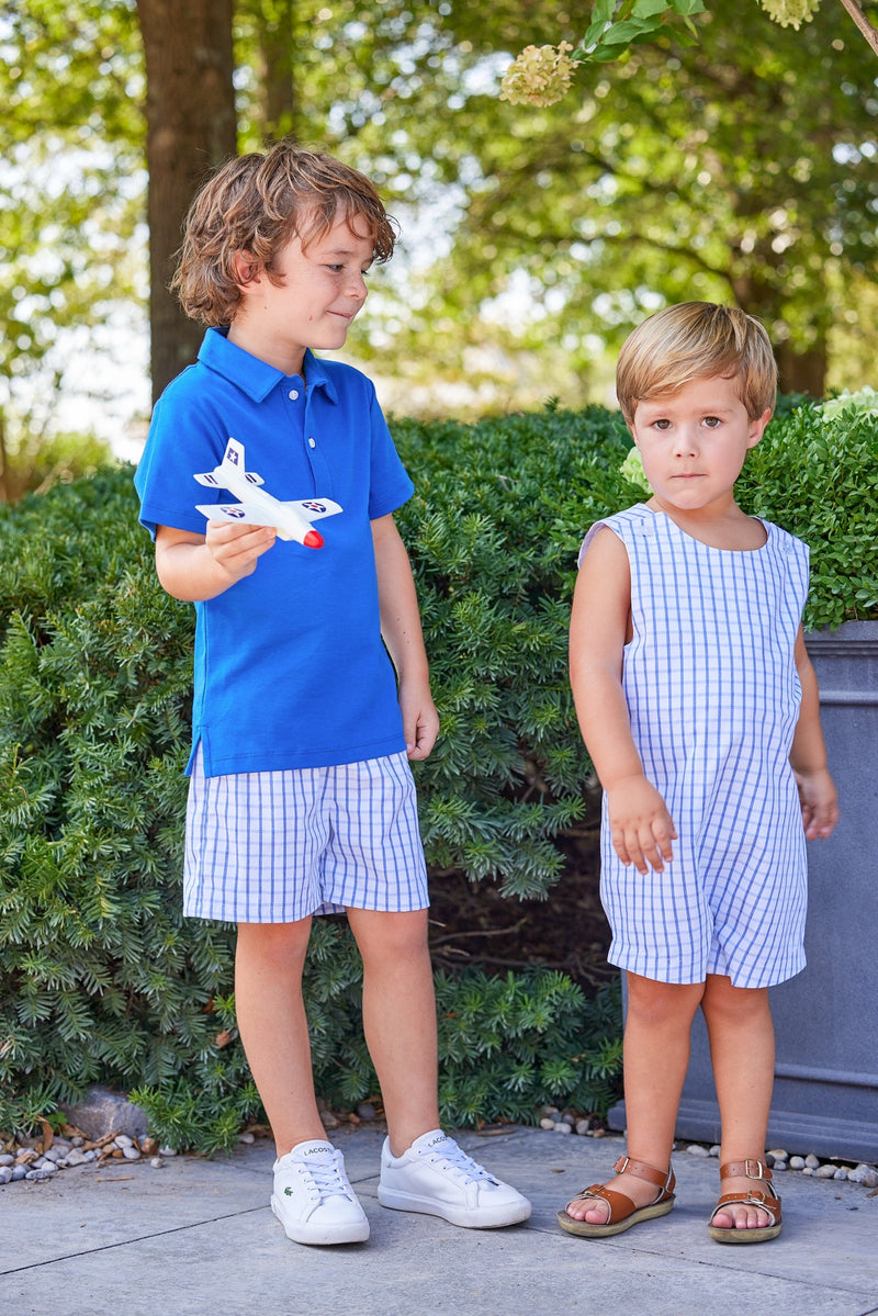Short Sleeve Polo - Royal