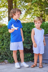 Short Sleeve Polo - Royal