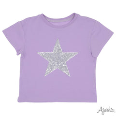 Sequin Star Boxy Tee