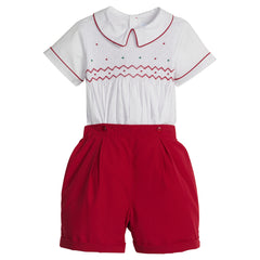 Smocked Theodore Short Set