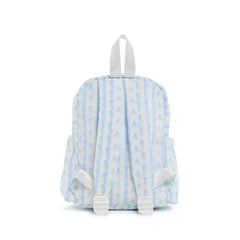 Mini Backer - Ribbon Floral Blue