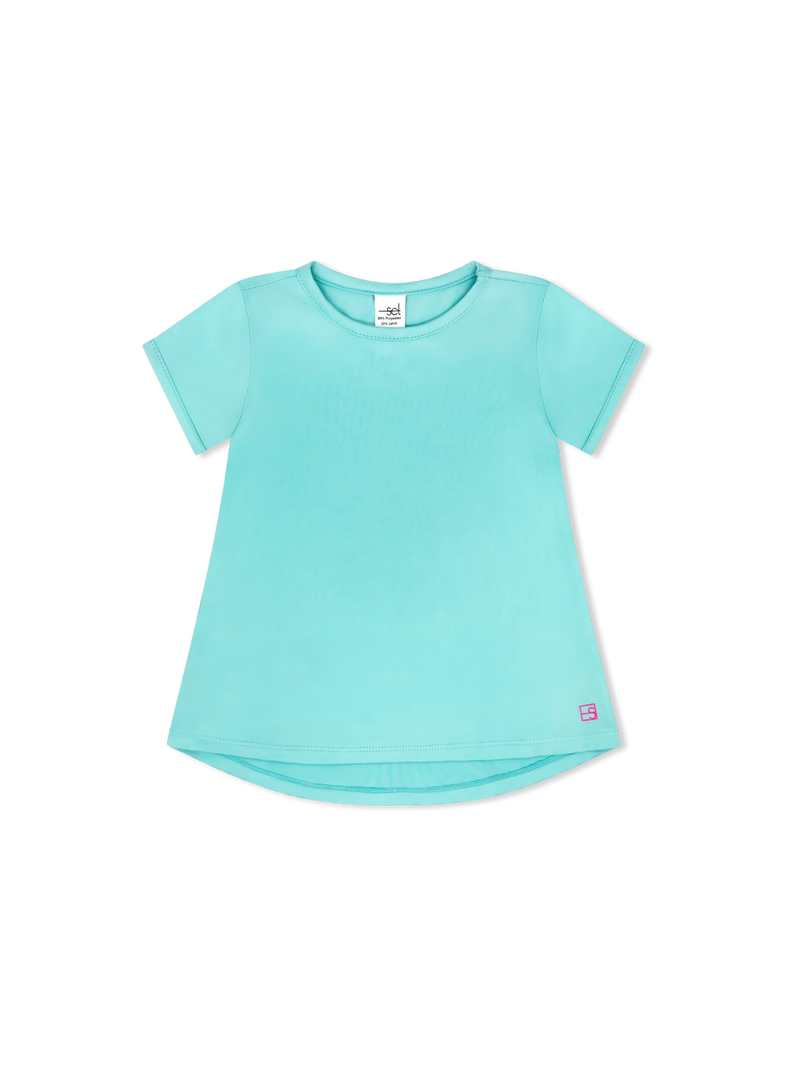 Bridget Basic Tee - Turqouise