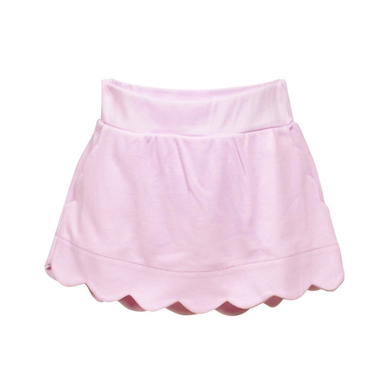 The Proper Peony Pink Scallop Skirt