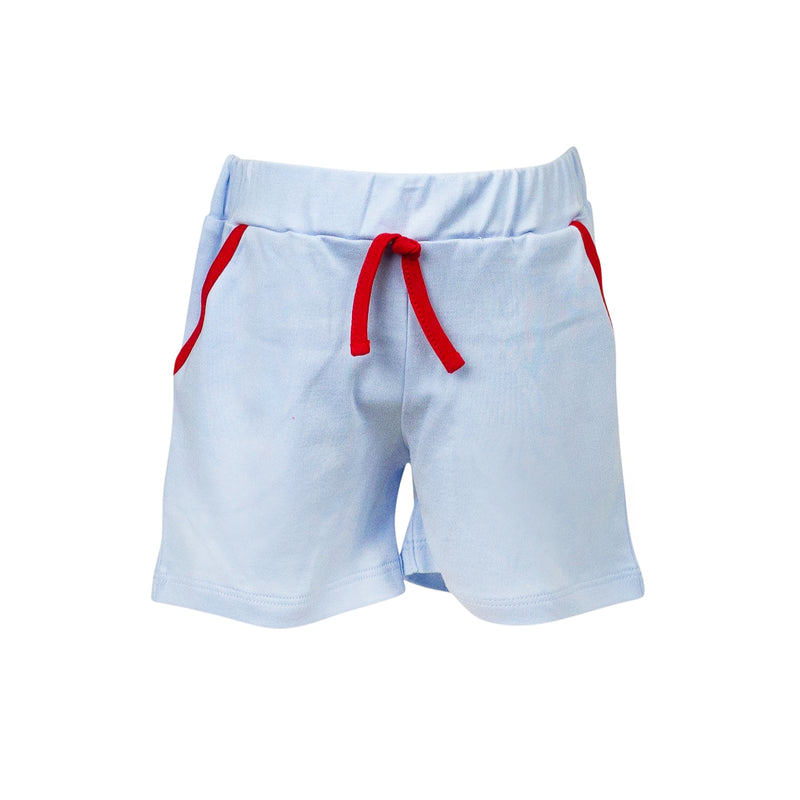 The Proper Peony School Days Soft Blue Boy Shorts
