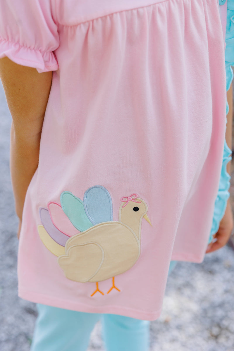 Turkey Ruffle Pant Set