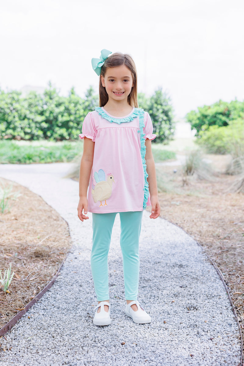 Turkey Ruffle Pant Set