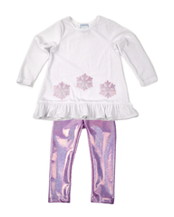 Baby Doll Top - Snowflakes