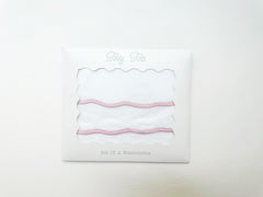 Wash Cloths - Pink Stripe