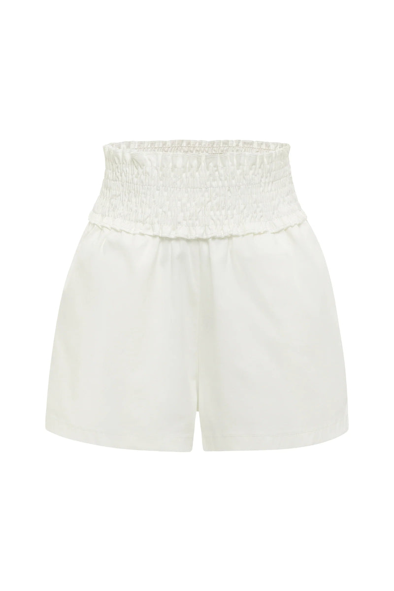 Chloe Shorts - White Twill