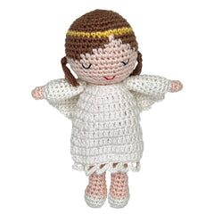 Angel Crochet Bamboo Rattle