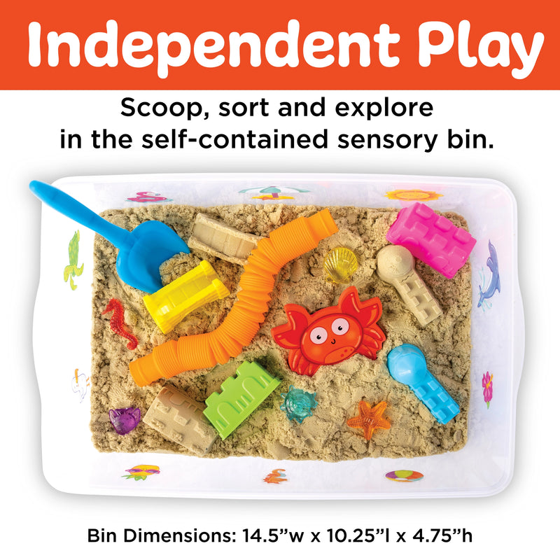 Sensory Activity Bin - Beach