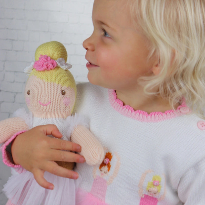 Blakely the Ballerina Crochet Doll