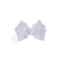 Med Double Ruffle Bows