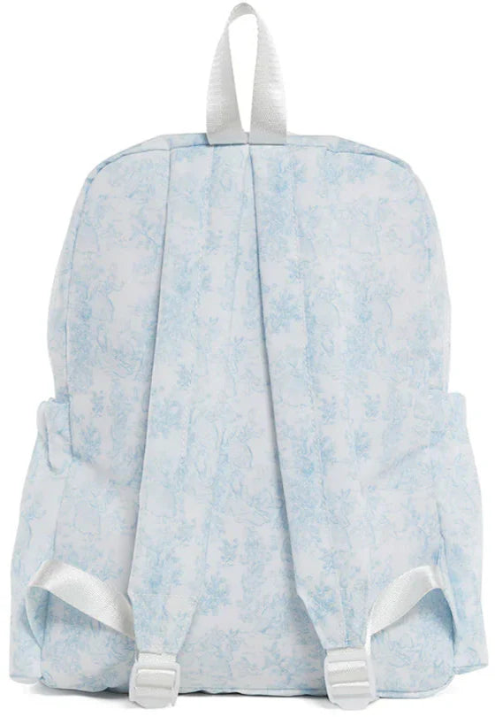 Backpacker - Blue Bunny Toile