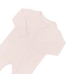 Zippered Footie - Blush