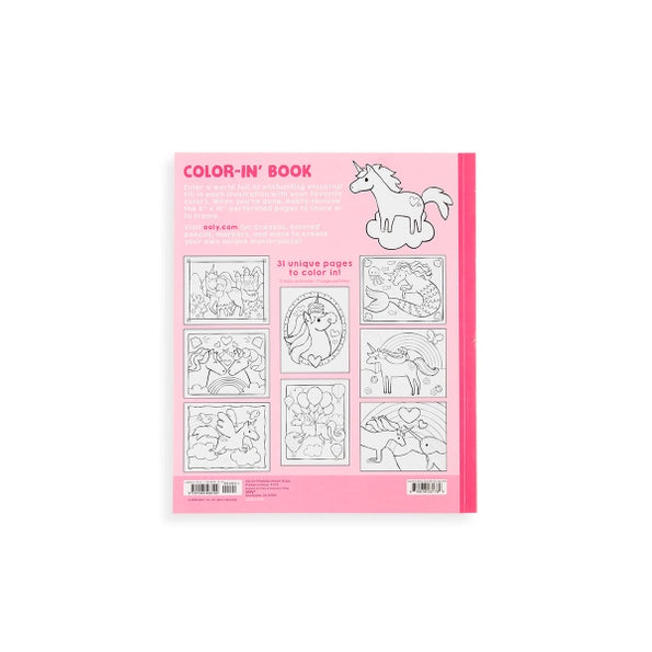Enchanting Unicorns Coloring Book