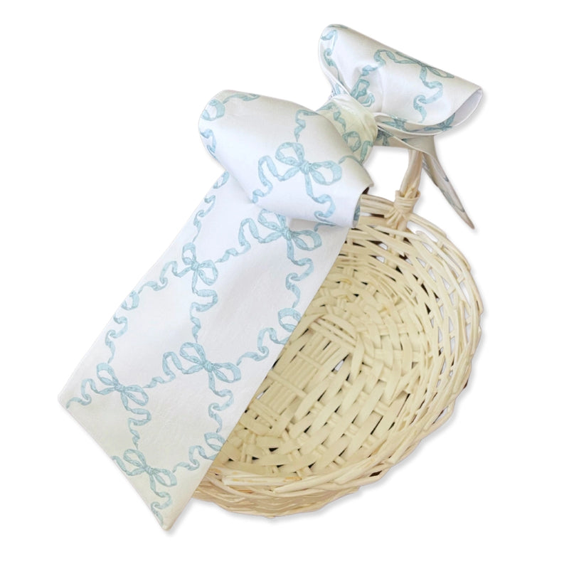 Basket Bow - Blue Bows