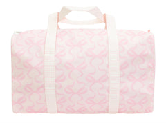 The Duffle Bag - Bows on Pink