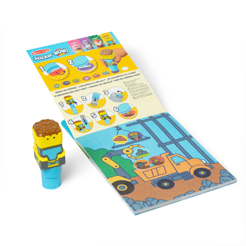 Sticker WOW! Activity Pad Set - Bulldozer